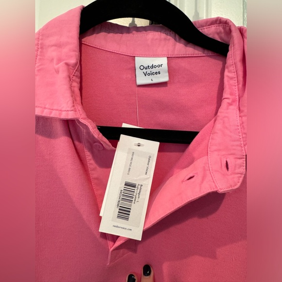 Outdoor Voices Large Pink Long Sleeved Top. 💗⚡️ - Picture 4 of 5